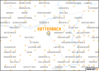 map of Rottenbach