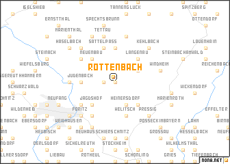 map of Rottenbach