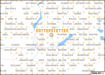 map of Rotterstetten