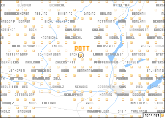 map of Rott