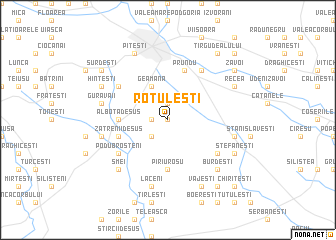 map of Rotuleşti