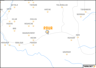 map of Roua