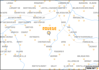 map of Rouède