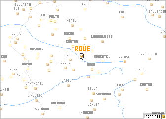 map of Rõue