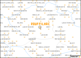 map of Rouffilhac