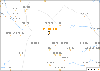 map of Roufta