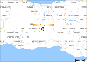 map of Roumbádhon