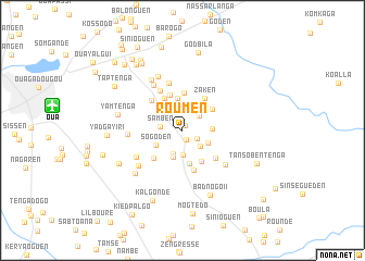 map of Roumen