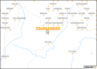 map of Roundé Haïré