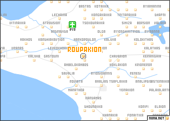 map of Roupákion