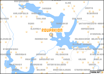 map of Roupákion