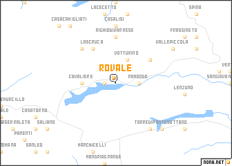 map of Rovale