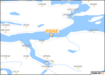 map of Rovde