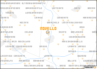 map of Rovello