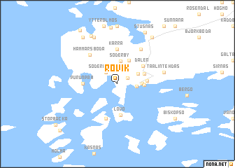 map of Rövik