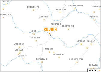 map of Rovira