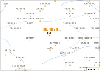 map of Rovnaya
