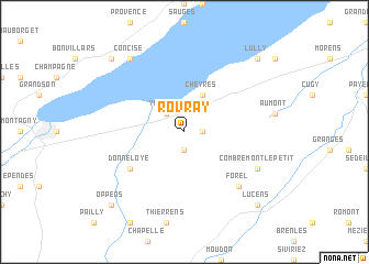 map of Rovray