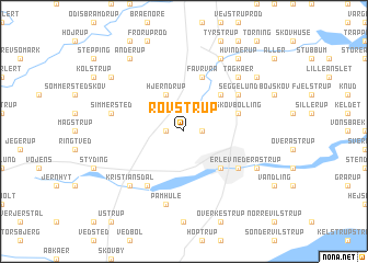map of Rovstrup