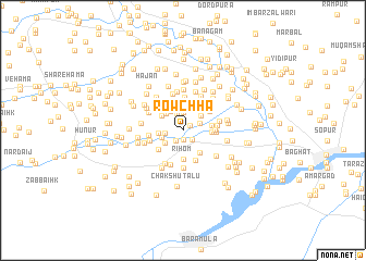 map of Rowchha