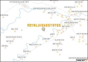 map of Royal View Estates