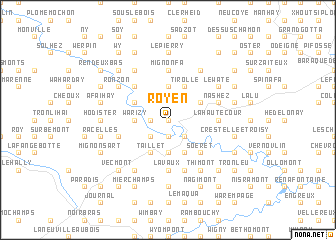 map of Royen