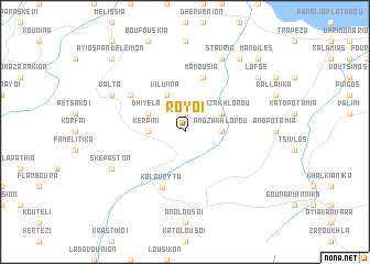 map of Royoí