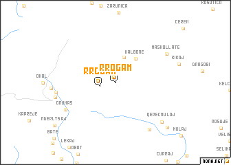 map of Rrogam