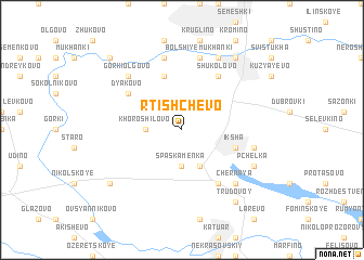 map of Rtishchevo