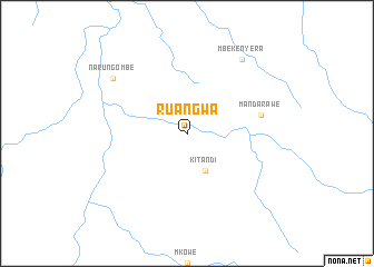 map of Ruangwa