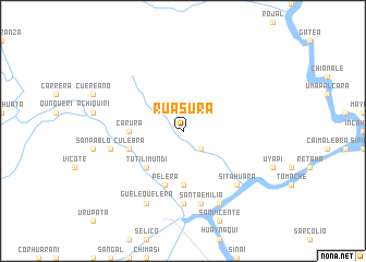 map of Ruasura