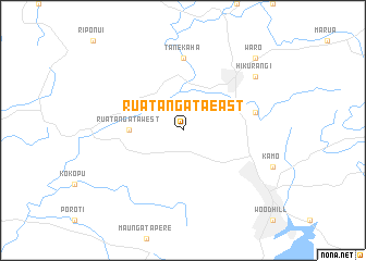 map of Ruatangata East