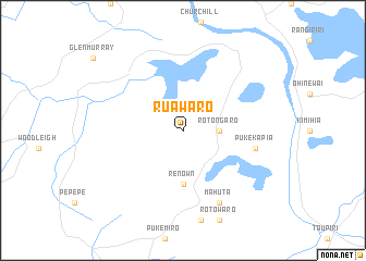 map of Ruawaro