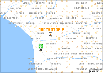 map of Ruʼaysat ‘Afīf