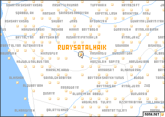 map of Ruʼaysat al Ḩāʼik