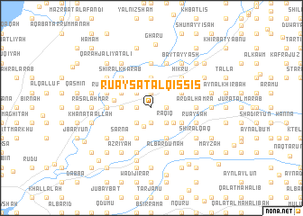 map of Ruʼaysat al Qissīs
