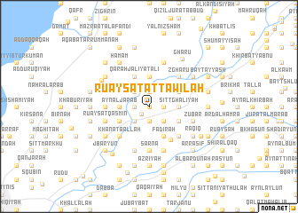 map of Ruʼaysat aţ Ţawīlah