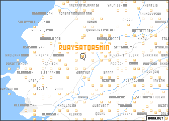map of Ruʼaysat Qasmīn