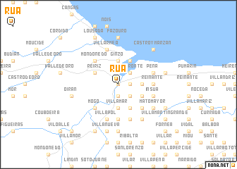 map of Rúa