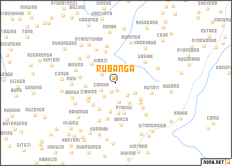 map of Rubanga