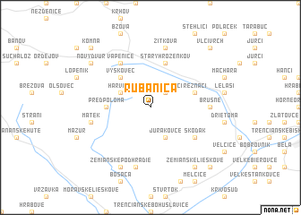 map of Rubanica