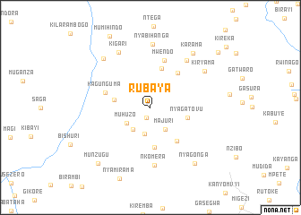 map of Rubaya
