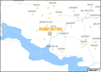 map of Rubaybīyah