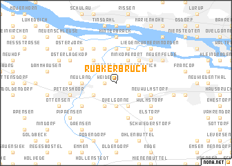 map of Rübker Bruch