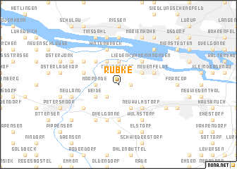 map of Rübke