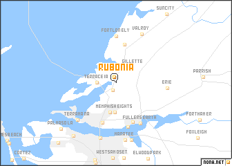 map of Rubonia