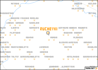 map of Rucheyki