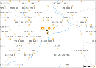 map of Ruchey