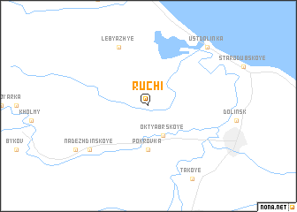 map of Ruch\