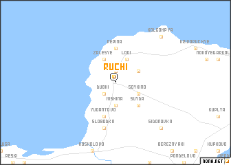 map of Ruch\